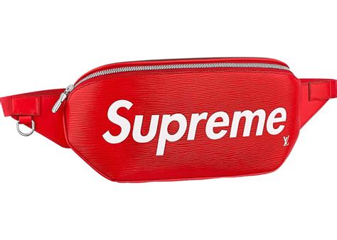 bumbag supreme lv|louis vuitton bumbag red.